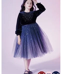 Sukienki DZIECIĘCE,size 3-8lat,Paczka 5szt,1kolor