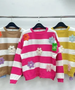 Swetry Damskie ,Size uni,paczka 12szt, mix kolor