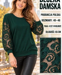 Bluzki damskie,size l-4xl,Paczka 5szt,1 kolor
