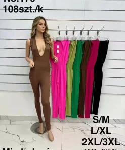 Kombinezony Damskie,size s/m-4xl/5xl,Paczka 12szt,mix kolor