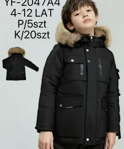 Kurtki DZIECIĘCA,size 4-12lat,Paczka 5szt ,1kolor