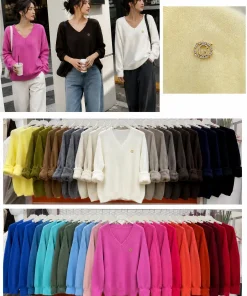 Swetry damskie,size uni,paczka 6szt,mix kolor