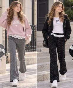 Spodnie DZIECIĘCA,size 8-16lat,paczka 10szt,mix kolor