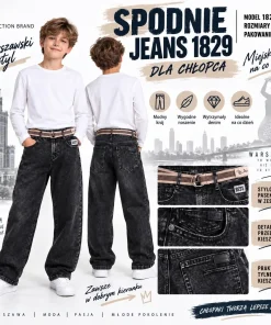 Spodnie JEANSY DZIECIĘCA,size 6-16lat,paczka 12szt,1kolor