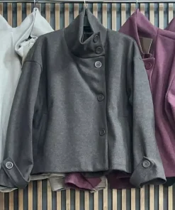 Kurtki Damskie WŁOSKA,Size uni,paczka 6szt, mix kolor