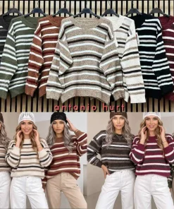 Swetry Damskie ,Size uni,paczka 6szt, mix kolor