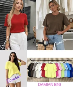 Swetry Damskie WŁOSKA,Size uni,paczka 6szt, mix kolor