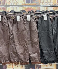 Spodnie skórzane Damskie WŁOSKA,Size uni,paczka 6szt, mix kolor