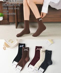 Skarpety Damskie,size 35-42,paczka 40szt,mix kolor