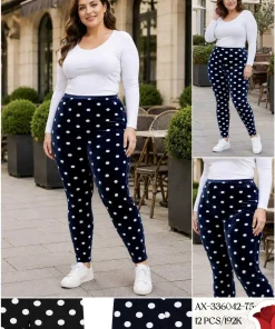 Leginsy Damskie,size 2xl-7xl,paczka 12szt,1kolor