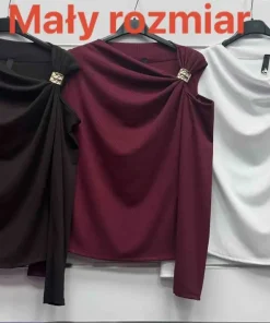 Bluzki Damskie WŁOSKA,Size uni,paczka 6szt, mix kolor