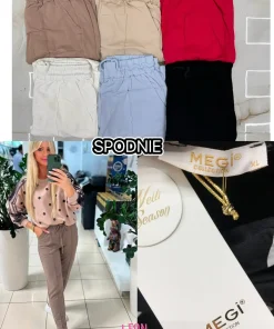 Spodnie damskie,size uni,paczka 6szt,mix kolor