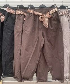 Spodnie Damskie WŁOSKA,Size uni,paczka 6szt, mix kolor