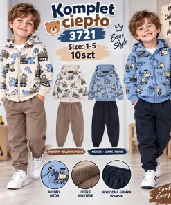 Komplety DZIECIĘCA,size 1-5lat,Paczka 10szt,mix kolor
