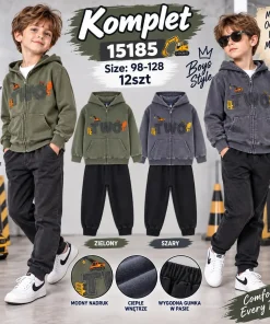 Komplety DZIECIĘCA,size 98-128,Paczka 12szt,mix kolor