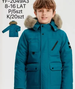 Kurtki DZIECIĘCA,size 8-16lat,Paczka 5szt ,1kolor