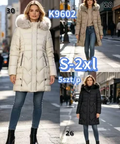 Kurtki damskie,size s-2xl,Paczka 5szt,1kolor