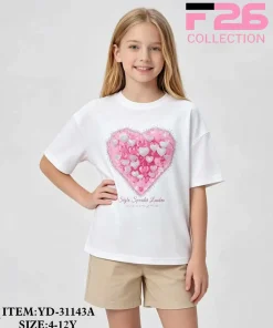 Bluzki DZIECIĘCA,size 4-12lat,paczka 5szt,1kolor