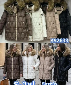 Kurtki damskie,size s-2xl,paczka 5szt,1kolor