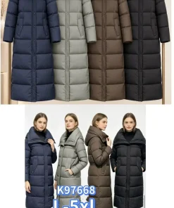 Kurtki damskie ,size l-5xl,Paczka 6szt ,1kolor