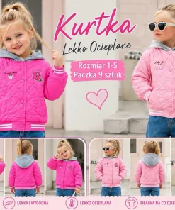 Kurtki DZIECIĘCA,size 1-5lat,Paczka 5szt ,1 kolor