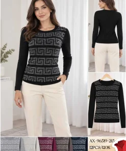 Swetry Damskie,size s-xl,paczka 12szt,mix kolor
