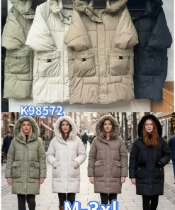 Kurtki Damskie,size m-3xl,paczka 5szt,1kolor