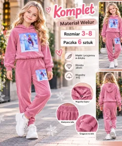 Komplety DZIECIĘCE,size 3-8lat,Paczka 6szt,1kolor