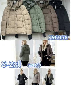 Kurtki damskie,Size s-2xl,paczka 5szt, 1kolor