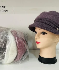 Czapki DAMSKA ,paczka 12szt,mix kolor