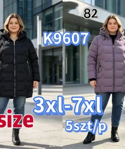 Kurtki damskie,size 3-7xl,Paczka 5szt,1kolor