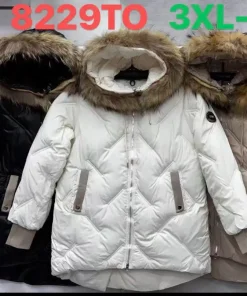 Kurtki Damskie,size 3xl-7xl,Paczka 5szt,1kolor
