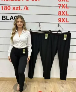 Leginsy Damskie,size 6xl-9xl,paczka 12szt,1kolor