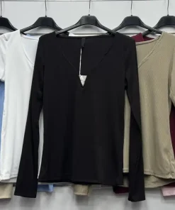 Bluzki Damskie WŁOSKA,Size uni,paczka 6szt, mix kolor
