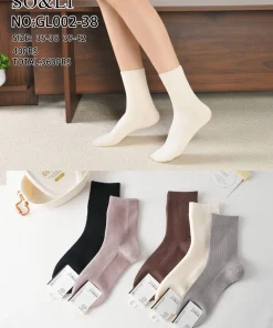 Skarpety Damskie,size 35-42,paczka 40szt,mix kolor