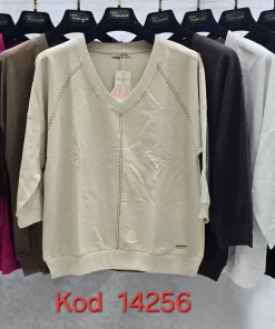 Bluzki Damskie,size uni,Paczka 12szt,mix kolor
