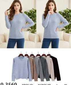 Swetry Damskie ,Size l-xl,paczka 12szt, mix kolor