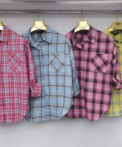 Koszule Damskie,size s-2xl,Paczka 5szt,1kolor