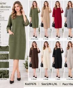 Sukienki Damskie ,Size s/m-l/xl,paczka 10szt, mix kolor