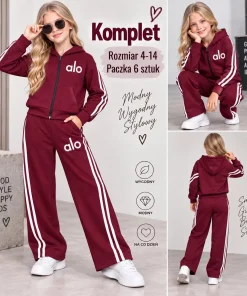 Komplety DZIECIĘCE, size 4-14lat,paczka 6szt,1 kolor