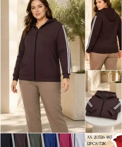 Bluzy Damskie,size 3xl-6xl,paczka 12szt,mix kolor