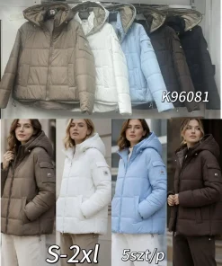 Kurtki damskie,size s-2xl,paczka 5szt,1kolor
