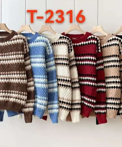 Swetry damskie,size uni,paczka 12szt,mix kolor