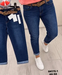 Jeansy Damskie,size 44-54,Paczka 12szt,1kolor