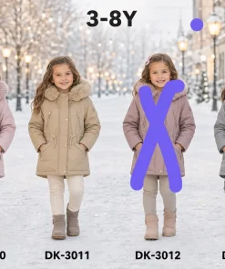 Kurtki DZIECIĘCA,size 3-8lat,Paczka 5szt ,1kolor