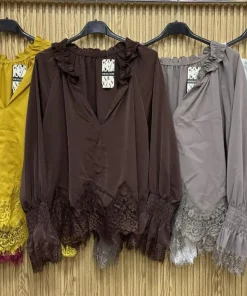 Bluzki Damskie WŁOSKA,Size uni,paczka 6szt, mix kolor