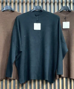 Swetry Damskie WŁOSKA,Size uni,paczka 6szt, mix kolor