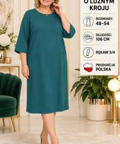 Sukienki damskie, size 48-54,paczka 4szt,1kolor