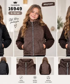 Kurtki DZIECIĘCA,size 6-16lat,Paczka 6szt ,1kolor