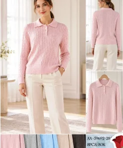 Swetry Damskie,size m-2xl,paczka 8szt,mix kolor